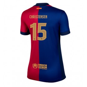 Barcelona Andreas Christensen #15 Hemmakläder Dam 2024-25 Kortärmad